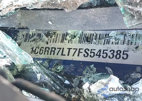 2015 Ram 1500 Big Horn z USA, uszkodzony, nr VIN 1C6RR7LT7FS545385